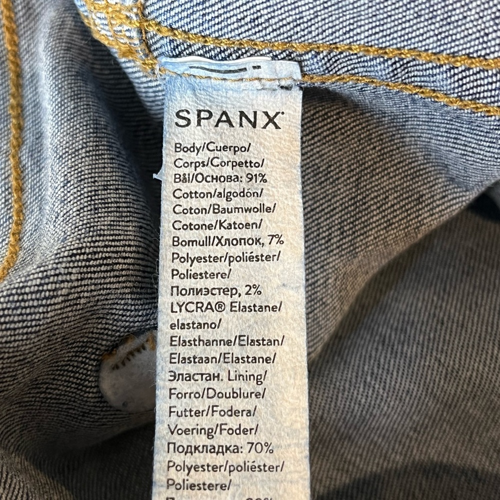 SPANX Dark Blue Skinny Jeans - Picture 7 of 8